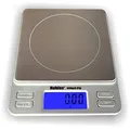 Nohlex NTP500X Premium Feinwaage 500g/0.01g. Beleuchtete Anzeige - Edelstahl Wägeplatte - Goldwaage Münzwaage Digitalwaage Laborwaage Barista Waage