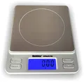 NTP500X Premium Feinwaage 500g/0.01g. Beleuchtete Anzeige  Edelstahl Wägeplat...