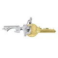True Utility KeyTool - Multi Tool - Edelstahl-Schlüsselanhänger - 8 in 1 Tool, Box-Cutter-Messer, Schraubendreher, Flaschenöffner, Nagelfeile, Pinzette & Nagelreiniger - Für Camping & Reisen