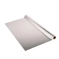 Klebefolie Metall Optik Alu Gebürstet mit Struktur Dekofolie Möbelfolie Tapeten selbstklebende Folie, PVC, ohne Phthalate, silber, 45 cm x 1,5 m, Stärke: 0,12 mm, Venilia 53125