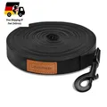 Hundeleine mit Speicherbeutel 30 m Neon Gelb