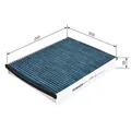 Filter Innenraumluft Bosch 0986628538 Filter+ für Ford Volvo