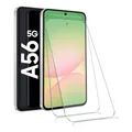 2X Panzerglas für Samsung A56 5G Schutzfolie, Panzer Schutz Glas Panzerfolie für Samsung Galaxy A56 Schutzglas, Gehärtetem Glas Displayschutz für Galaxy A56 Folie [2 Stück]