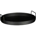 Mica Decorations - Mica Tablett Razz Schwarz Eisen 6,5 X 30 Cm Dekorative Platte