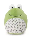 NICI Kuscheltier Frosch Fridolin Frog 25x30cm - grün - Weiches Plüschtier – nied