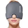 Migräne Maske Kühlmütze Schlafmaske Gel Kühlpads Kopfschmerzen Linderung Mittel