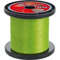 (0,22€/1m) WFT Cat 80kg 0,60mm Chartreuse - 300m geflochtene Angelschnur