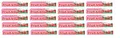 Perfetti Fruittella Caramelle Morbide alla Fragola weiche Erdbeer Süßigkeiten stick 20pz