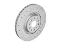 ZIMMERMANN Bremsscheibe 600324352 Vorderachse Gelocht 340mm 30mm für VAG