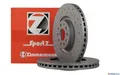 2 Scheiben Perforiert Vorne ZIMMERMANN VW Golf VII Gti R Audi S3 Leon Cupra