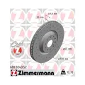 2x Bremsscheibe ZIMMERMANN 600.3243.52 passend für VAG