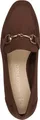 MARCO TOZZI Damen Slipper Loafer klassisch mit Zierspange 2-24212-42, Größe:42 EU, Farbe:Braun