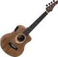 DiMavery UK-200 Tenor-Ukulele Koa Cutaway Tonabnehmer Akazie Natur Einsteiger