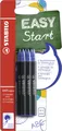 Patronen zum Nachfüllen - STABILO EASYoriginal Refill - medium - 6er Pack - Schreibfarbe blau (löschbar)