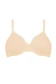 Triumph Damen BH Micro Fun W, mit Bügel, ohne Polsterung, Verstellbare Träger, 70D, Nude Beige