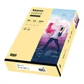 inapa farbiges Druckerpapier, buntes Papier tecno Colors: 80 g/m², A4, 500 Blatt, chamois