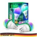 2X NOUS P3Z Smart LED ZigBee 3.0 Bulb Lampe RGB 9 Watt E27 Sockel A60 2700-6500K