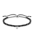 THOMAS SABO Armband "Schwarze Perlen mit weissem Stein" A1987-401-11