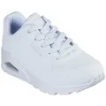 Skechers Street Uno - Stand on Air Sneaker Freizeitschuh, Halbschuh, Schnürschuh mit Memory Foam blau 41 EU