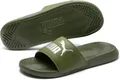 Puma Popcat, Unisex-Erwachsene Dusch- & Badeschuhe, Grün (Olivine-Puma Silver 40), 39 EU