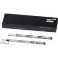 2x FINELINER-MINE MONTBLANC M SCHWARZ / REFILL MYSTERY BLACK, 110149
