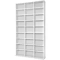 Regal Christel 180x102x23,5cm CD Ständer CD Wandregal weiß B-Ware