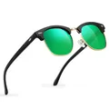 PolarisierteSonnenbrilleHerrenHalbrahmenSonnenbrillenDamenSunglassesMenWomenS...