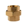 Messing Gewinde-Fitting Verschraubung gerade mit O-Ring konisch dichtend 3 teili
