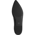 Tamaris Damen Leder Slipper flach weiches Fußbett 1-24237-46, Größe:39 EU, Farbe:Schwarz - Schwarz - 39