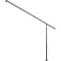 Dolle Eingangsgeländer Edelstahl 150 cm Bodenmontage 1 Pfosten