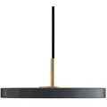 UMAGE - Asteria Micro LED-Pendelleuchte V2, Messing / anthrazit