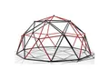 Klettergerüst 360x360x180cm DomeClimber Kinder Kletterkuppel Geodome 12FT - anthrazit/rot