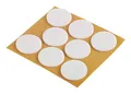 Fix-o-moll Filzgleiter klebend weiß 28 mm Inhalt 8 Stück - 3566306