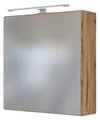 HELD MÖBEL Spiegelschrank Davos 60 cm Wotaneiche