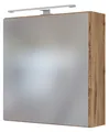 Held Möbel Spiegelschrank Davos 60 cm Wotaneiche