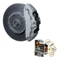 Foliatec 2156 Bremssattellack Motorlack SET RS Circuit Grey Grau Matt Lack Neu