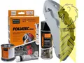 Foliatec Bremssattel Lack Set Farbe Circuit Grey 2156 + Bremsenreiniger