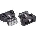 Wago - 890-715 Netz-steckverbinder Winsta Mini Stecker, Gerade Gesamtpolzahl: 4 + Pe 16 A Schwarz 1 St