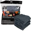 Chemical Guys Happy Ending Microfiber Towel  40x40cm Black  3 Stück