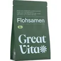 GreatVita ganze Flohsamen 1000g, 99% rein | aus biologischem Anbau