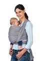 AMAZONAS Carry Sling Tragetuch 510 cm – Testsieger| 100% Baumwolle | Ergonomisch und Komfortabel für Neugeborene bis 3 Jahre | Belastbarkeit bis 15 kg | Extralang für Mehrfachbindungen
