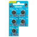 5 X Vinnic L1154F LR44 Batterien Alkalisch 1.5V AG13 G13
