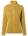 VAUDE Damen Fleece Jacke Rienza Jacket IV, angenehm warm und strapazierfähig, atmungsaktiv, savanna, 44