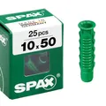 SPAX Typ-SD, Spreizdübel, 10 x 50 mm, 25 Stück - 4100001000507
