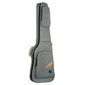 Ortega Guitars Deluxe Bass Gigbag - E-Bass Tasche - Höhe 122 cm - Breite 37,5 cm - Baumwolle, Grau (OGBEB-DLX-GY)