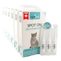 OptiPet 36x Spot on Katzen Anti Zecken Floh Milben Läuse Schutz gegen Parasiten