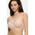 Triumph Bandeau-BH Beauty-Full Essential WDP (1-tlg) trägerloser BH mit Schale - Gepolsterte Cups mit formenden Bügeln beige|braun 80