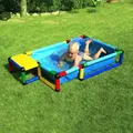 Quadro Pool S Poolset mit wasserdichter Plane für Quadro-Klettergerüste, indoor und outdoor, Planschbecken oder Bällebad – Classic