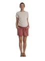 Vertbaudet Umstands-Shorts aus Musselin dunkelrosa 46