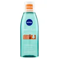 NIVEA Derma Skin Clear Gesichtswasser gegen Unreinheiten 200 ml, für fettige und Mischhaut mit Salicylsäure, Meersalz und Niacinamid, ausgleichend ohne Ethylalkohol